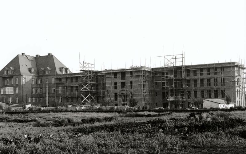 Historische Fotografie, Krankenhaus, Nordhorn, Umbau, 1945